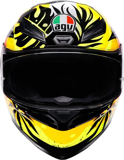 AGV K1 S Helmet - Tropicrush - Black/Orange - Small 2118394018-070-S