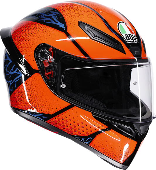 AGV K1 S Helmet - Speedarmor - Black/Orange/Blue - Large 2118394018-074-L