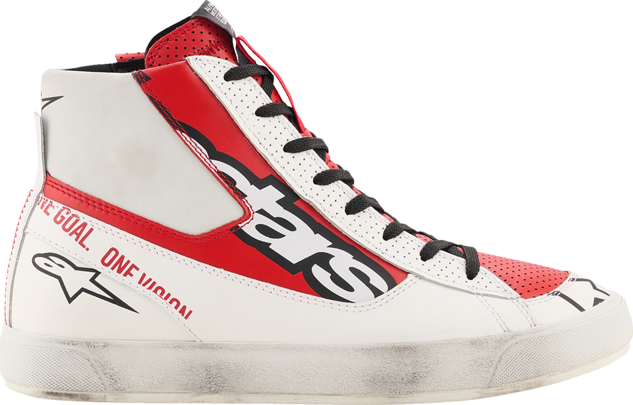 ALPINESTARS Stated Flair Shoes - White/Bright Red - US 11.5 2541326-2230-115