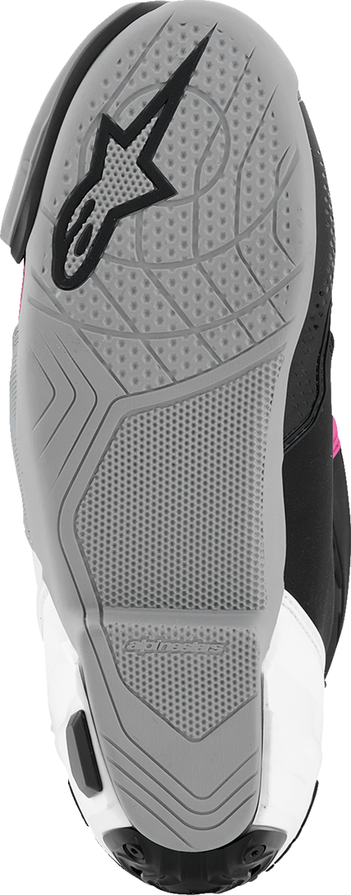 ALPINESTARS Supertech R Boots - Black/Magenta/White/Yellow - US 7.5 / EU 41 2220021-1634- 41