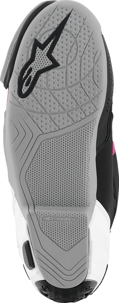 ALPINESTARS Supertech R Boots - Black/Magenta/White/Yellow - US 7.5 / EU 41 2220021-1634- 41