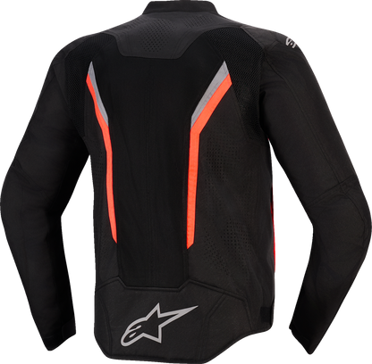 ALPINESTARS AST v3 Air Jacket - Black/Dark Gray/Red Fluo - 3XL 3300426-1051-3XL