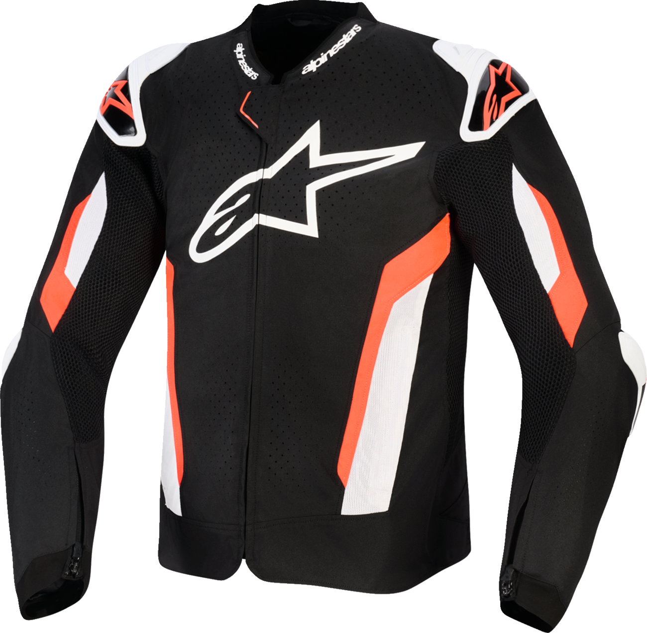 ALPINESTARS T-GP Air Jacket - Black/Red Fluo - 3XL 3300626-1030-3XL