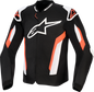 ALPINESTARS T-GP Air Jacket - Black/Red Fluo - 3XL 3300626-1030-3XL