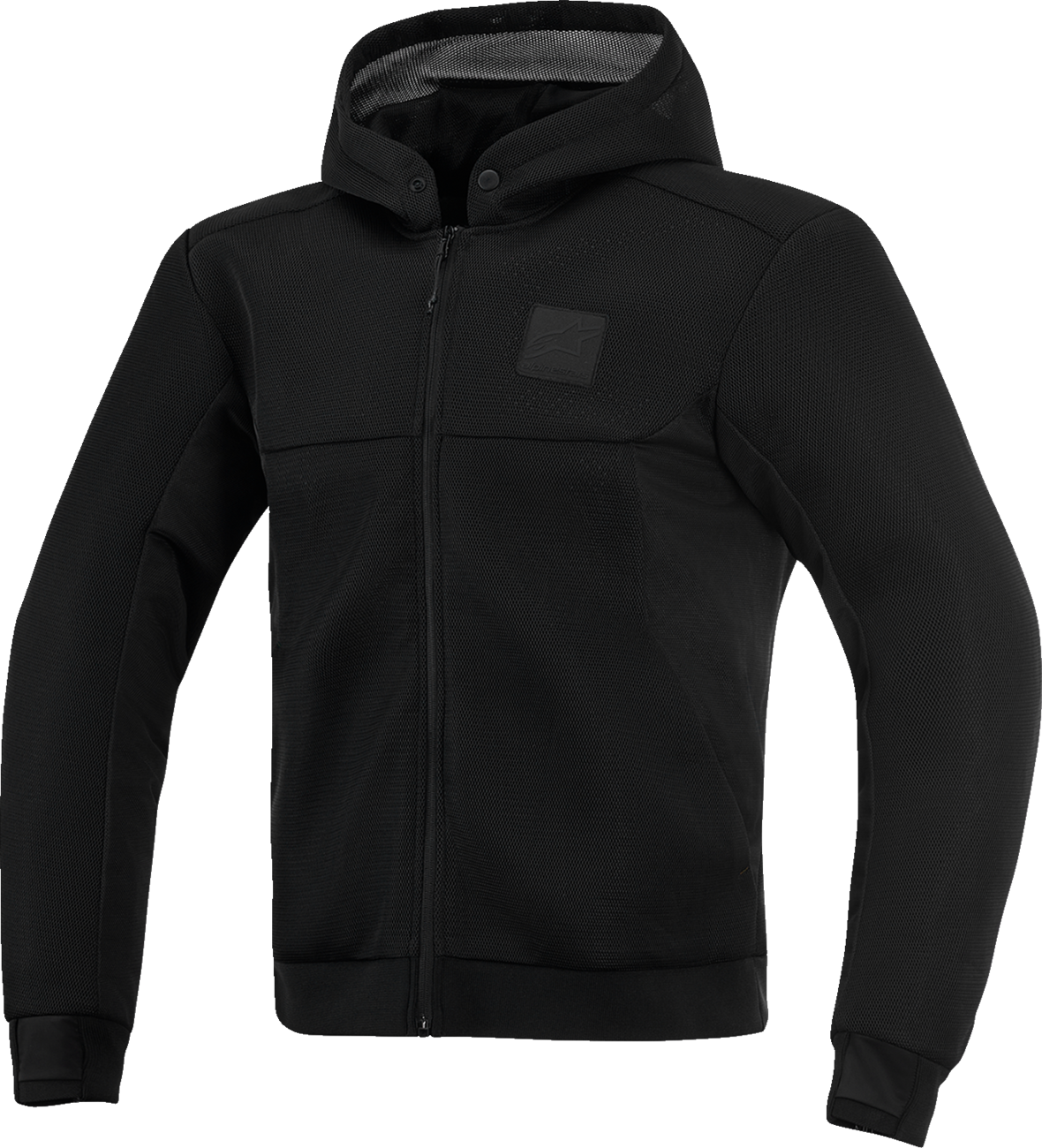 ALPINESTARS Chrome Super Airflow Hoodie - Black - Large 4200226-1100-L