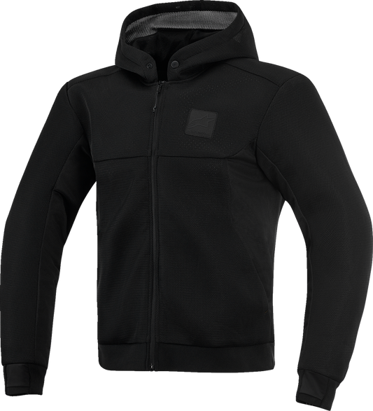 ALPINESTARS Chrome Super Airflow Hoodie - Black - Large 4200226-1100-L
