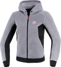ALPINESTARS Stella Chrome Super Airflow Hoodie - Mid Gray/Black/Pink - Small 4210126-9299-S