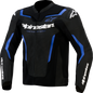 ALPINESTARS GP Force v2 Leather Airflow Jacket - Black/Metallic Blue - US 44 / EU 54 3100326-1591-54