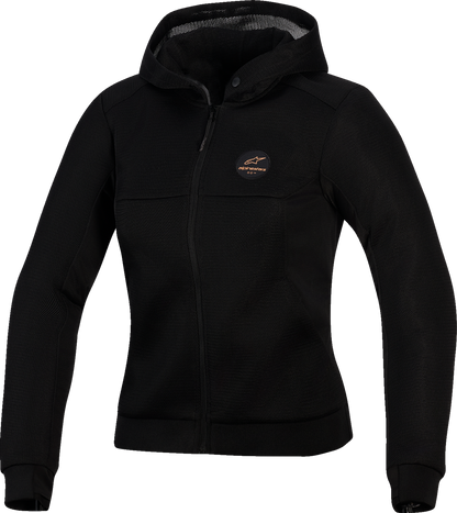 ALPINESTARS Stella Chrome Super Airflow Hoodie - Black/Copper - 2XL 4210126-109-2XL