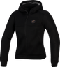 ALPINESTARS Stella Chrome Super Airflow Hoodie - Black/Copper - 2XL 4210126-109-2XL