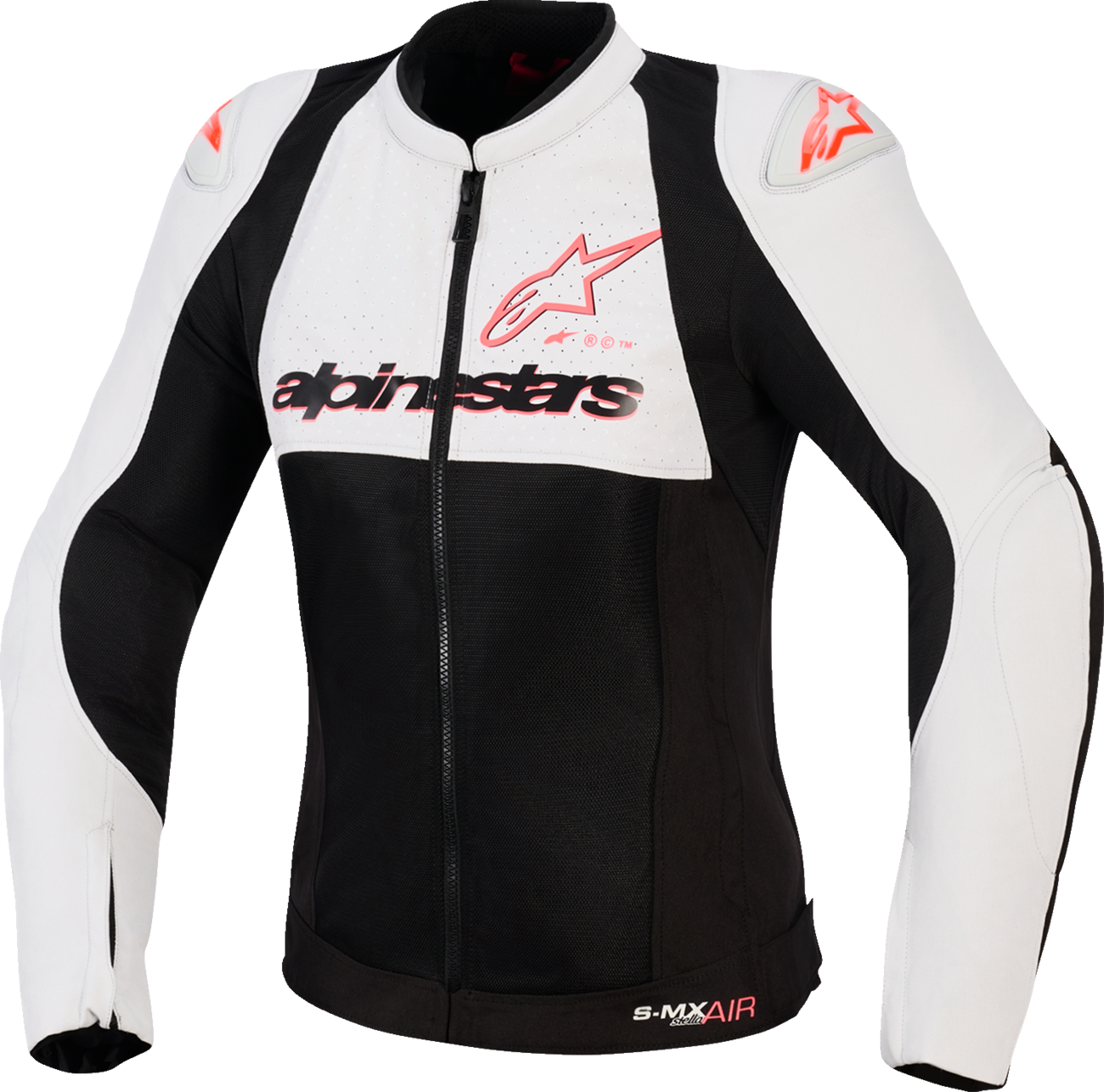 ALPINESTARS Stella SMX Air Jacket - Ice Gray/Black/Coral Fluo - 2XL 3316523-9297-2XL