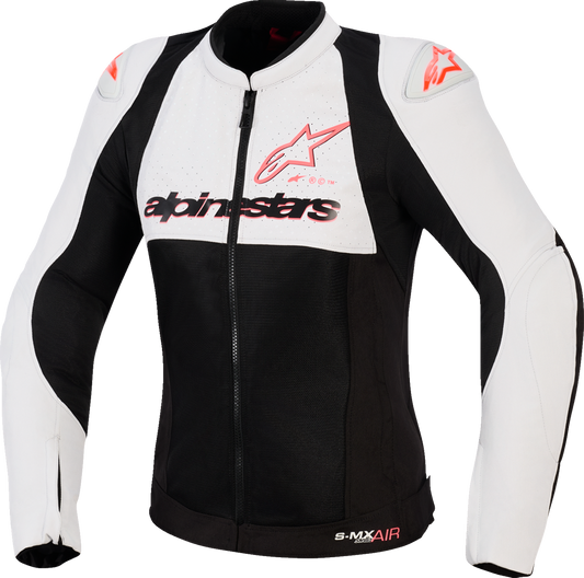 ALPINESTARS Stella SMX Air Jacket - Ice Gray/Black/Coral Fluo - 2XL 3316523-9297-2XL