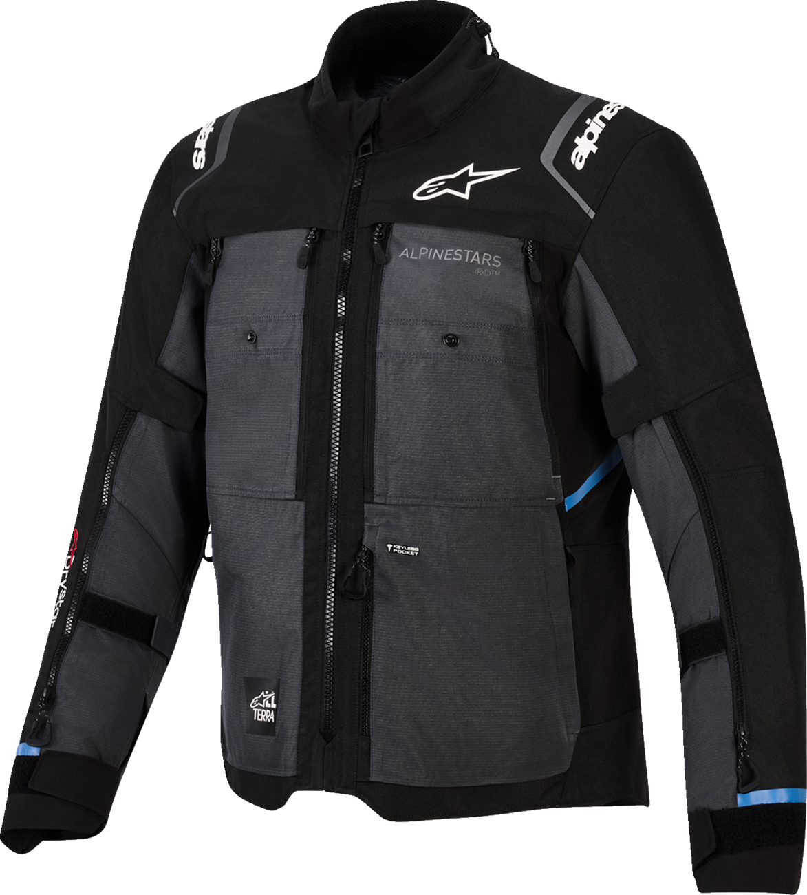 ALPINESTARS Cusco Drystar® Jacket - Ice Gray/Mid Gray/Deep Gray - Large 3201126-9289-L