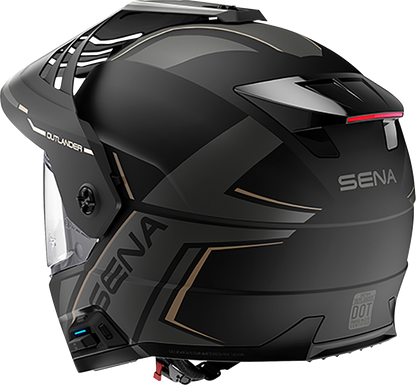 SENA Outlander Helmet - Matte Black - Large OUTLANDER-MB00L1