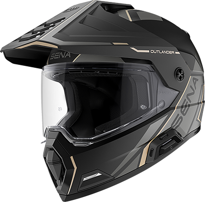 SENA Outlander Helmet - Matte Black - Small OUTLANDER-MB00S1