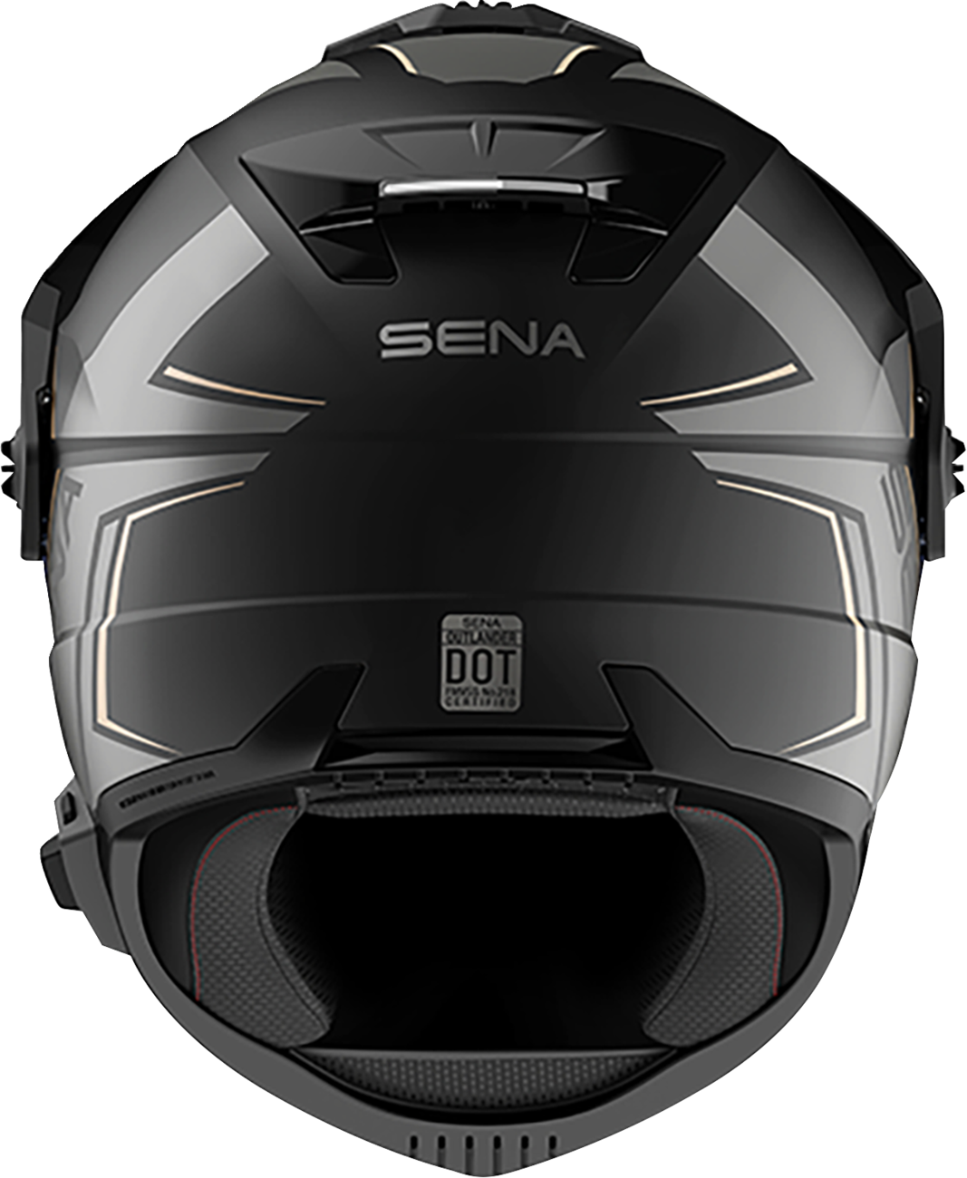 SENA Outlander Helmet - Matte Black - Small OUTLANDER-MB00S1