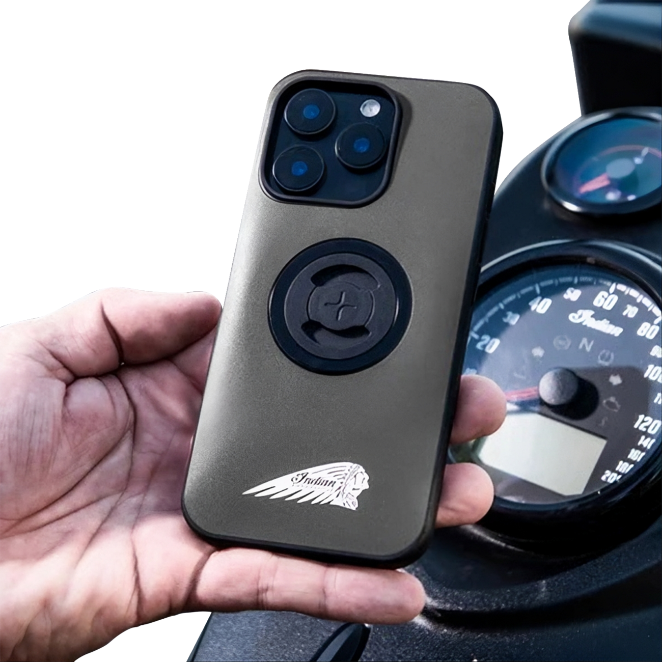 SP CONNECT Indian Phone Case - iPhone 16 - Gray 50806