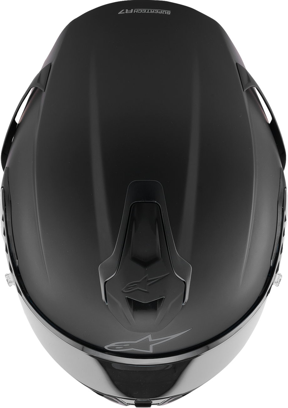 ALPINESTARS Supertech R7 Helmet - 22.06 - Solid - Matte Black - Small 8202126-110-S