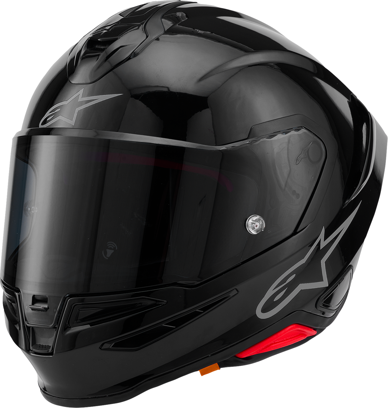 ALPINESTARS Supertech R7 Helmet - 22.06 - Solid - Gloss Black - XS 8202126-1180-XS