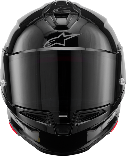 ALPINESTARS Supertech R7 Helmet - 22.06 - Solid - Gloss Black - XS 8202126-1180-XS