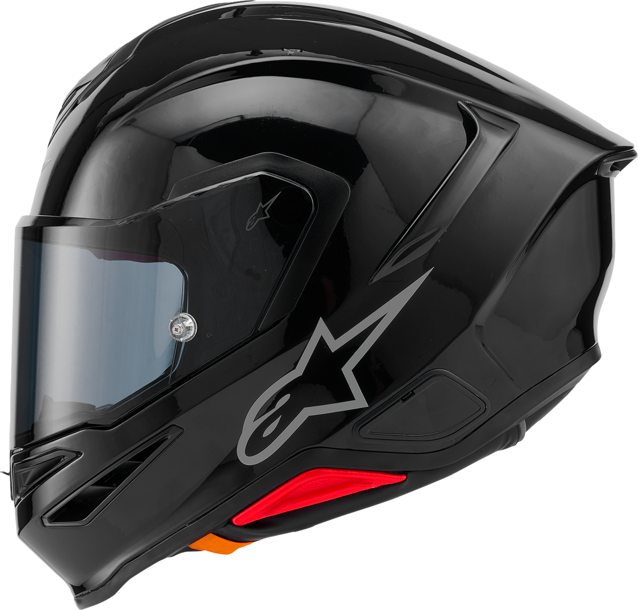 ALPINESTARS Supertech R7 Helmet - 22.06 - Solid - Gloss Black - XS 8202126-1180-XS