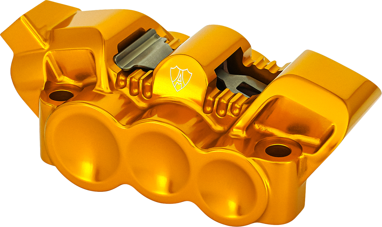 ARLEN NESS Monoblock Radial Brake Caliper - 100 mm - Left - Gold 320-135