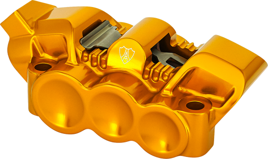 ARLEN NESS Monoblock Radial Brake Caliper - 100 mm - Left - Gold 320-135
