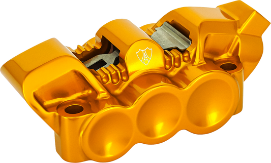 ARLEN NESS Monoblock Radial Brake Caliper - 100 mm - Right - Gold 320-138