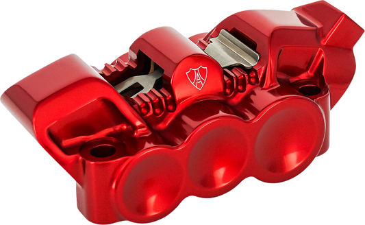 ARLEN NESS Monoblock Radial Brake Caliper - 100 mm - Right - Red 320-139