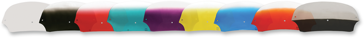 MEMPHIS SHADES Fairing Shield - 12" - Clear MEP8530