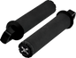 BURLY BRAND Hawk Grips - Dual Cable - Black Textured B16-1008TB