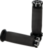 BURLY BRAND Hawk Grips - Dual Cable - Black Machined B16-1008BM