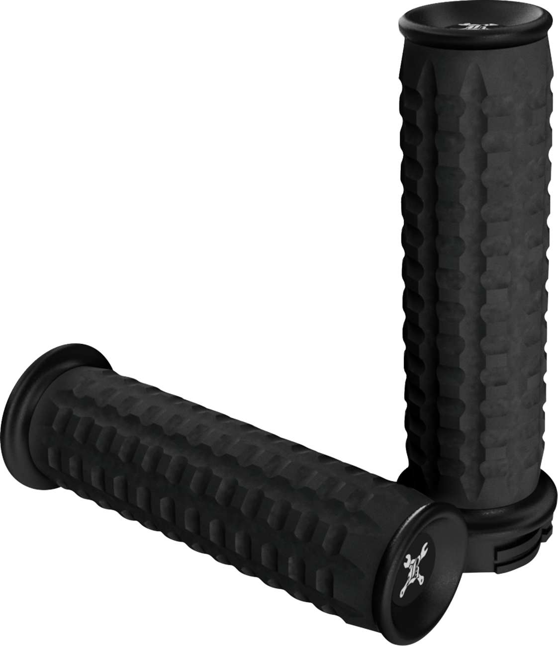 BURLY BRAND Hawk Grips - TBW - Black Textured B16-1009TB