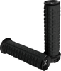 BURLY BRAND Reaper Grips - Dual Cable - Black Textured B16-1010TB