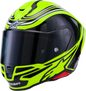 ALPINESTARS Supertech R7 Helmet - Zeal - 22.06 - Gloss Yellow Fluo/Black/White - 2XL 8202826-5021-2XL