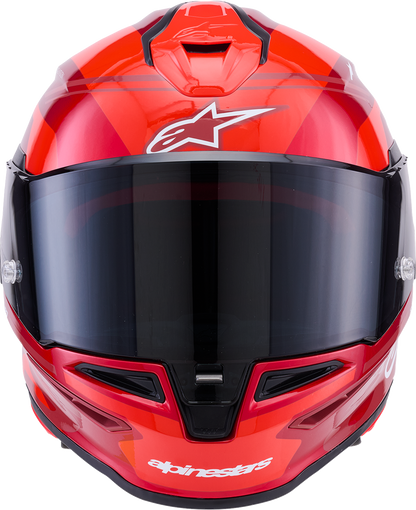 ALPINESTARS Supertech R7 Helmet - 22.06 - A-Core - Gloss Red/White - XL 8203426-3182-XL