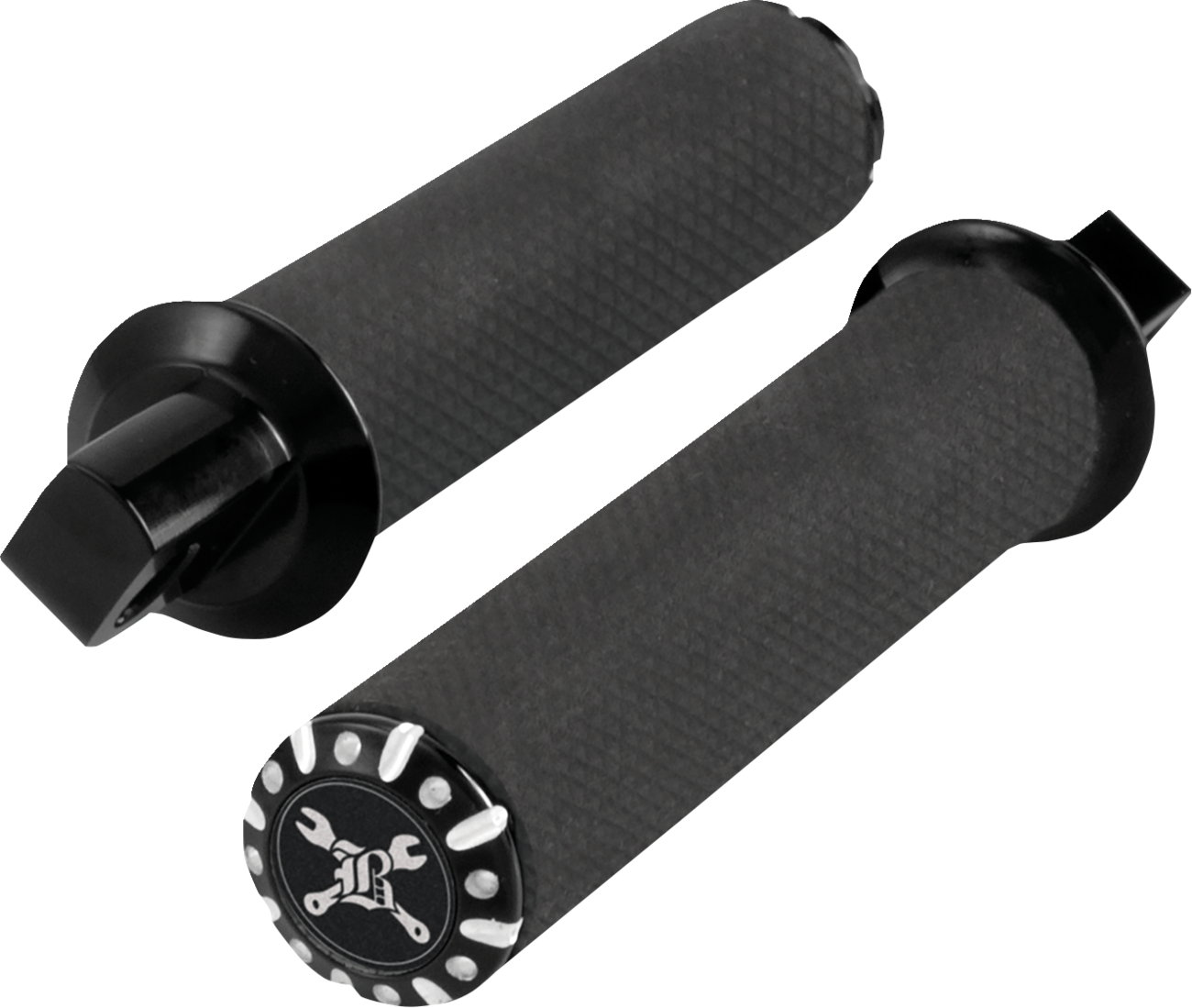 BURLY BRAND Hawk Foot Pegs - Black Machined - Universal B13-1123BM