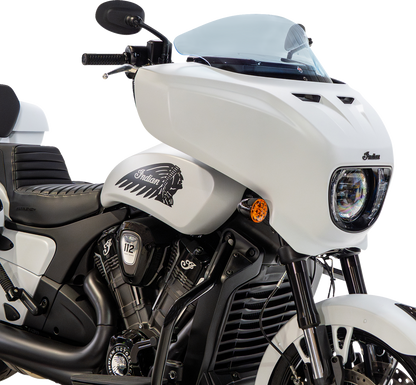 KLOCK WERKS Windshield - 9" - Blue Ice - Chieftain PowerPlus/Roadmaster PowerPlus KWW-04-0650