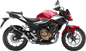 LEOVINCE LV-14 R Slip-On Muffler - Black - CB/CBR 500 F/R/X 15634BU
