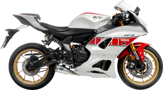 LEOVINCE 2-into-1 LV-10 Exhaust System - Stainless Steel - Yamaha 700 15272U