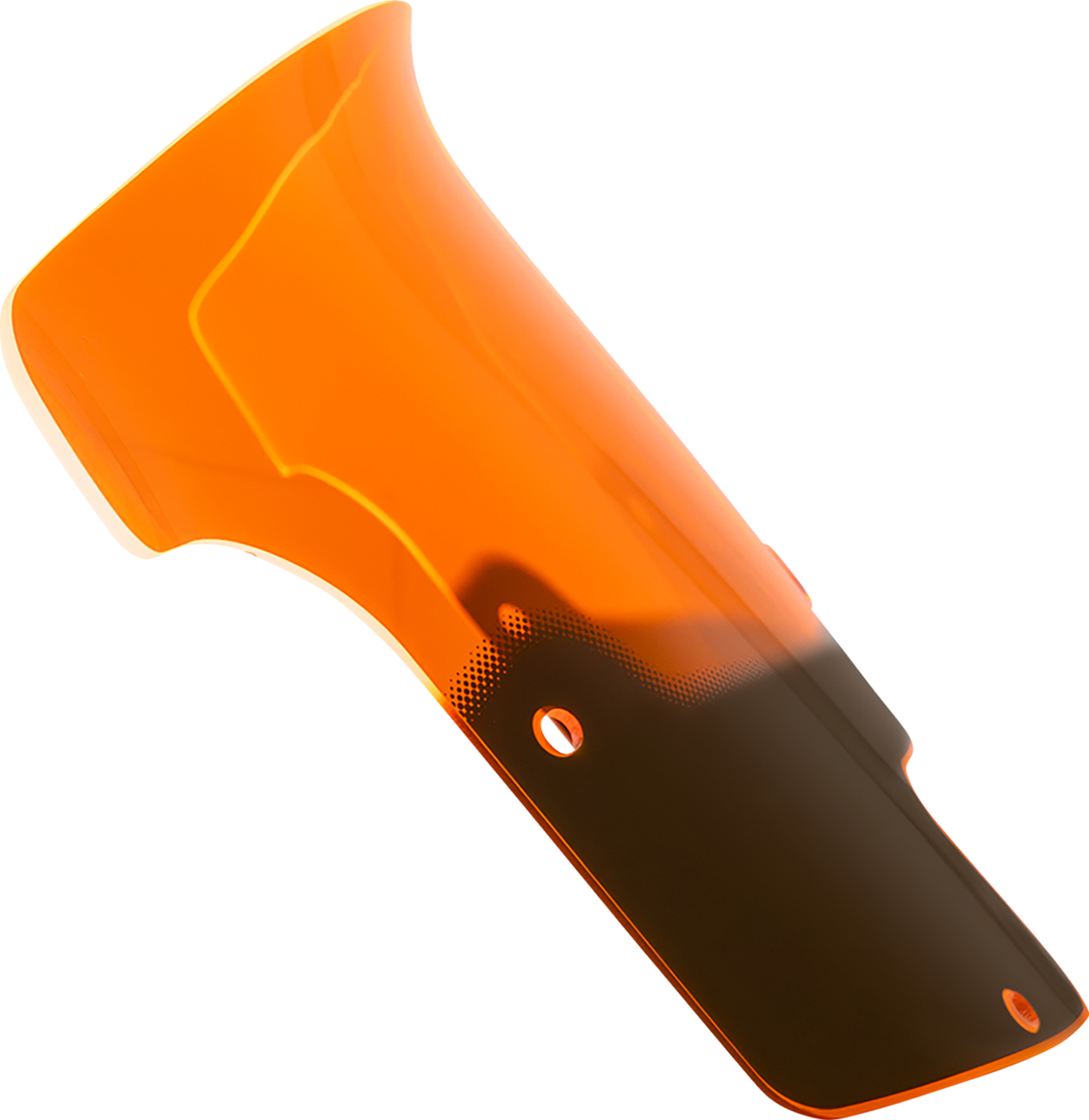 KLOCK WERKS Windshield - 9" - Orange Ice - Chieftain PowerPlus/Roadmaster PowerPlus KWW-04-0647
