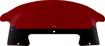 KLOCK WERKS Windshield - 9" - Red - Chieftain PowerPlus/Roadmaster PowerPlus KWW-04-0651