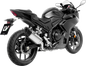 LEOVINCE LV-14 R Slip-On Muffler - Titanium - CB/CBR 500 F/R/X 15634TU