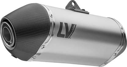 LEOVINCE LV-14 Slip-On Muffler - Stainless Steel - X-Cape 700 15633U