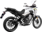 LEOVINCE LV-10 Slip-On Muffler - Black Stainless Steel - CB/CBR 500 F/R/X 15273BU