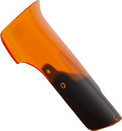 KLOCK WERKS Windshield - 9" - Orange - Chieftain PowerPlus/Roadmaster PowerPlus KWW-04-0652