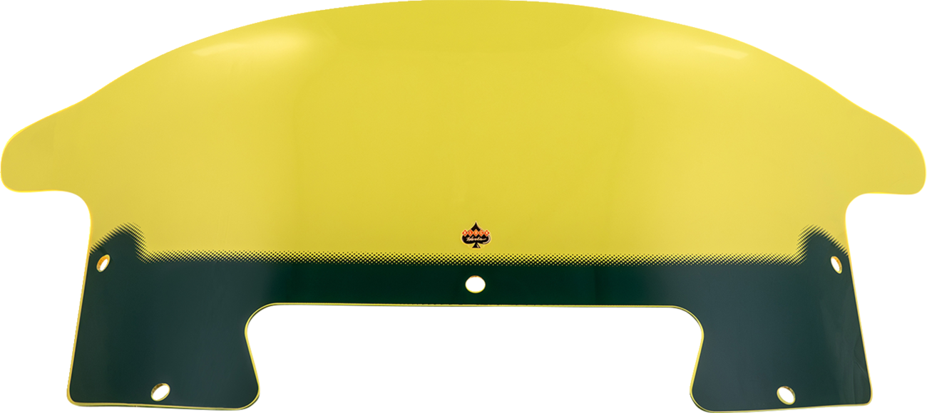 KLOCK WERKS Windshield - 9" - Yellow Ice - Chieftain PowerPlus/Roadmaster PowerPlus KWW-04-0648