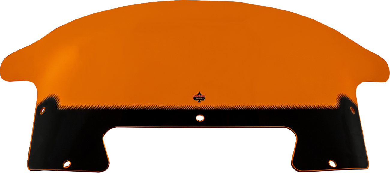 KLOCK WERKS Windshield - 9" - Orange - Chieftain PowerPlus/Roadmaster PowerPlus KWW-04-0652
