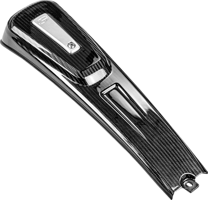 SADDLEMEN Dash Console - Side Fill - Carbon Fiber/Gloss - Harley-Davidson® - Softail CF-822-29-002