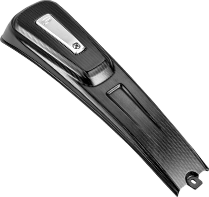 SADDLEMEN Dash Console - Side Fill - Carbon Fiber/Matte - Harley-Davidson® - Softail CF-822-29-002M